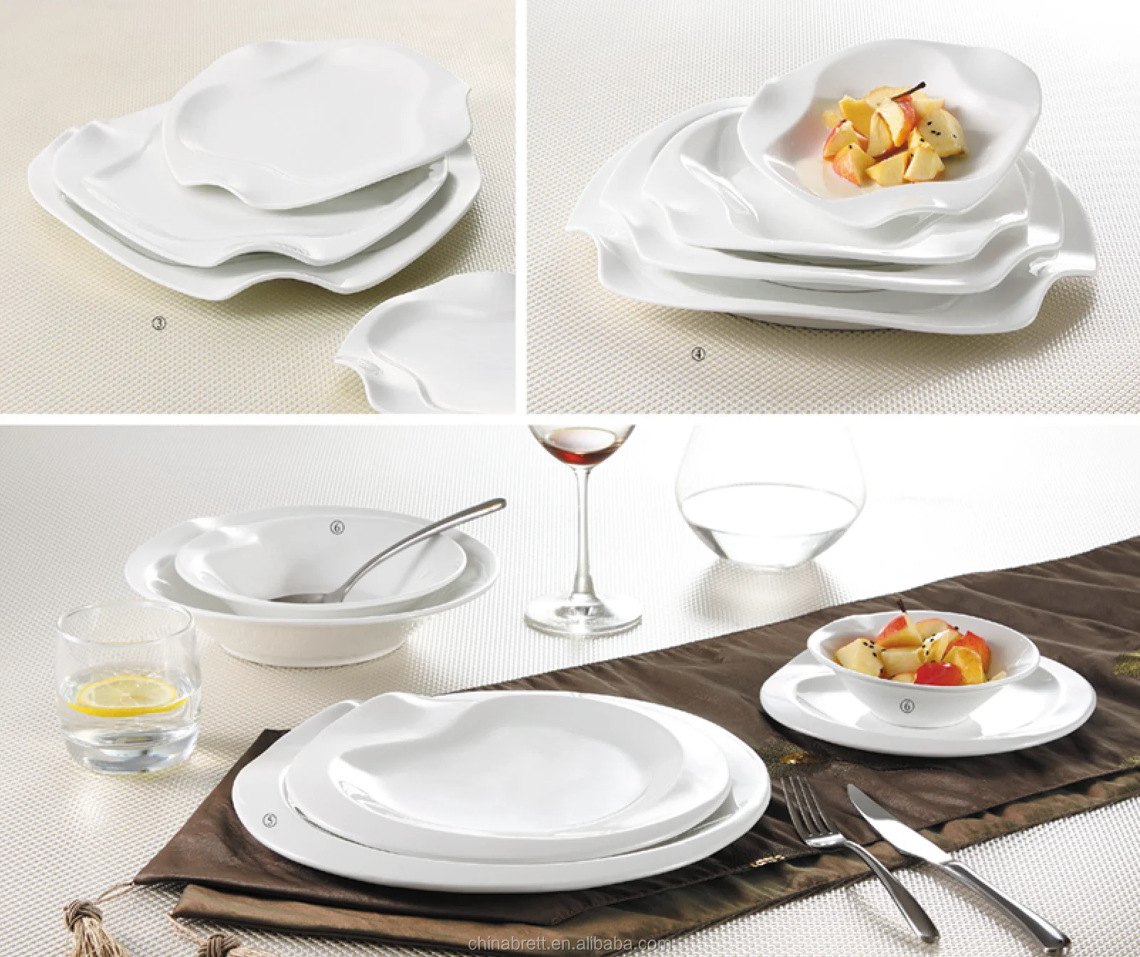 Unique Shape Germany Dinner Set Porcelain Buy Porcelain Dinnerware