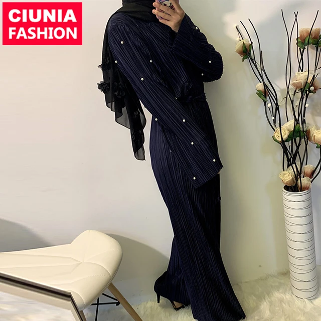 

1635# Modest fashion for women islamic wear clothing turban head wrap muslim dresses jumpsuit abaya 2018