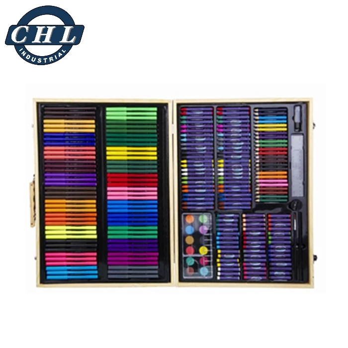 102pc Art Creativity Set, Case, Painting, Watercolors, Colored