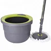 BOOMJOY Innovative New MINI Spin Bucket Mop, 360 Flat rotating Mop with Pouring Spout