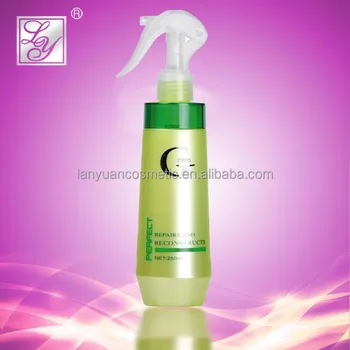 Natural Hair Leave In Treatment Spray Liquid For Perm Or Dye Hair