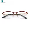 Red Half Rim Optical Low Moq German Eyeglass Frames