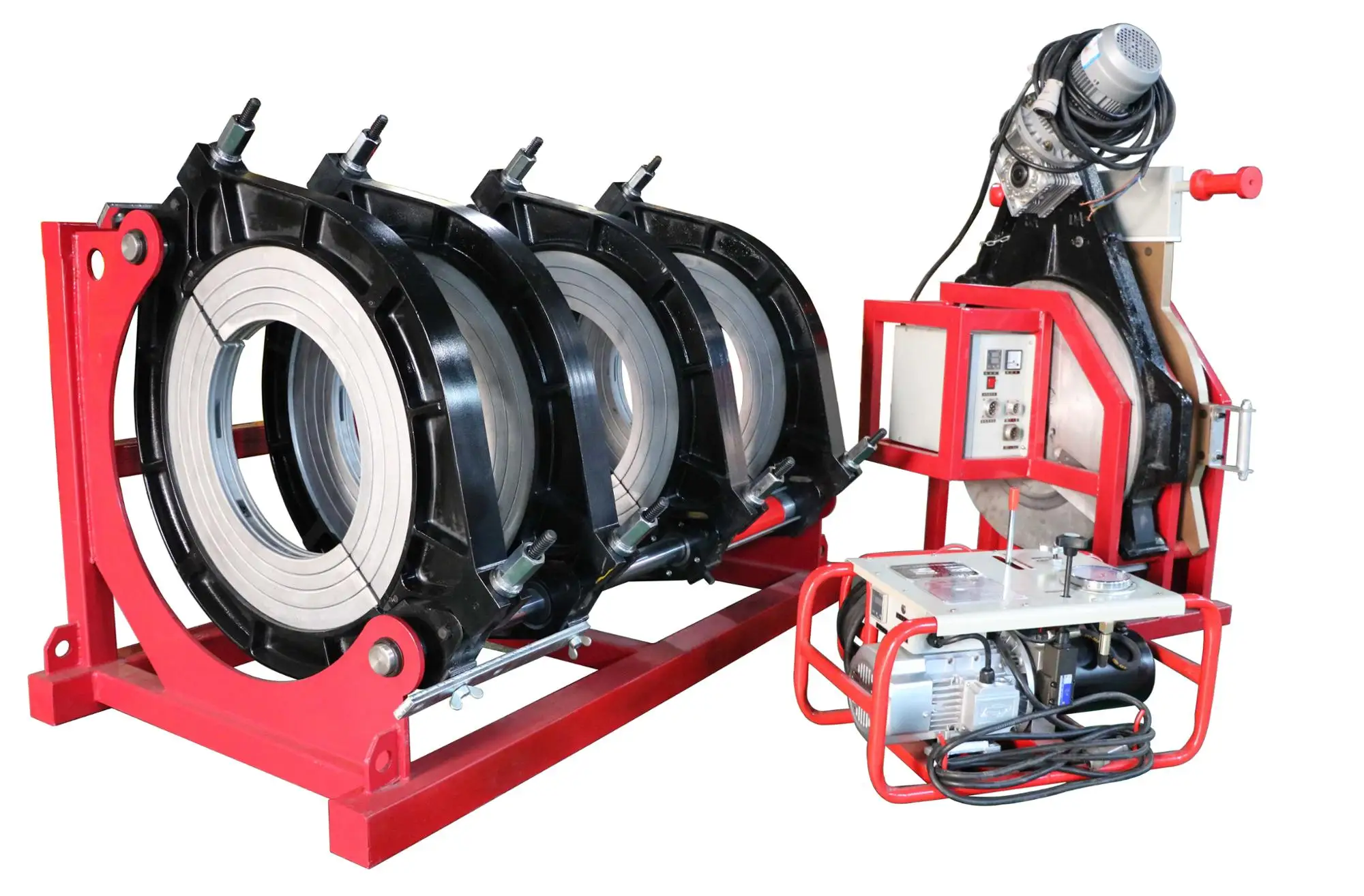 SHBD630 poly pipe hdpe butt welding machine from 355 to 630mm with CE