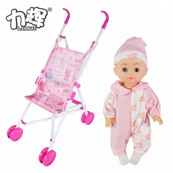 baby doll with trolley