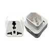 US/UK/AU/EU to Computer IEC 320 C14 Male Travel Adaptor AC Power Plug Converter