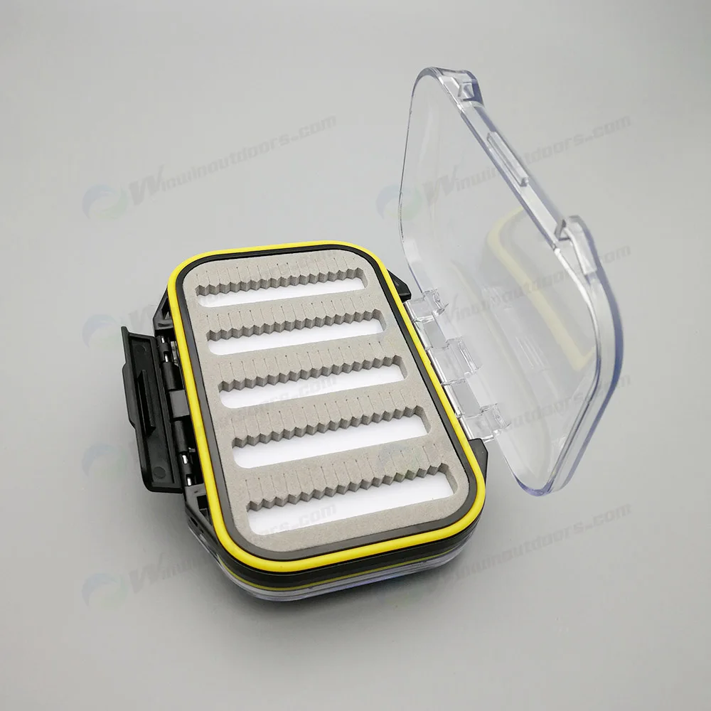 
new arrival high quality fly fishing box , fishing lure box plastic 