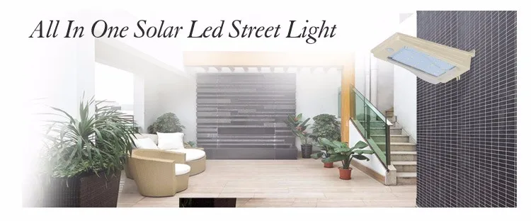 3W outdoor modern industrial waterproof led solar garden wall light