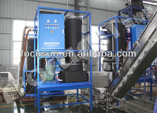 For venezuela 2 units of 5tons tube ice machine and automatic bagging machine