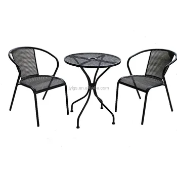 High Quality Metal Outdoor Mesh Bistro Set High Quality Metal Outdoor Mesh Bistro