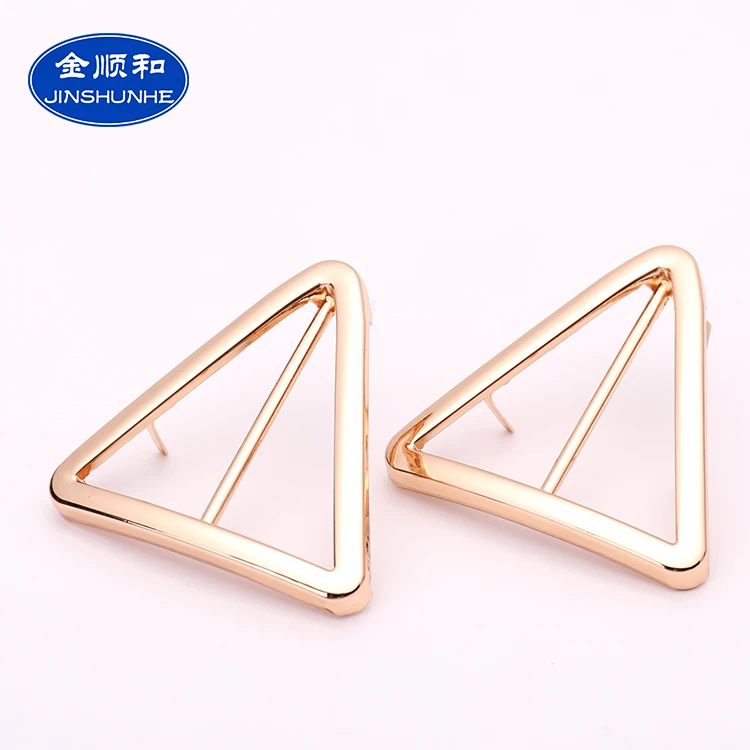 

Most popular fashion metal ladies shoe accessories, Gold