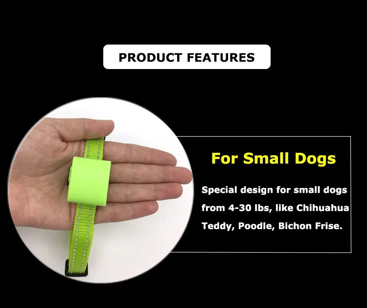 2019 New NO SHOCK Training Collar Rechargeable Electric Beep Vibration Dog Bark Collar