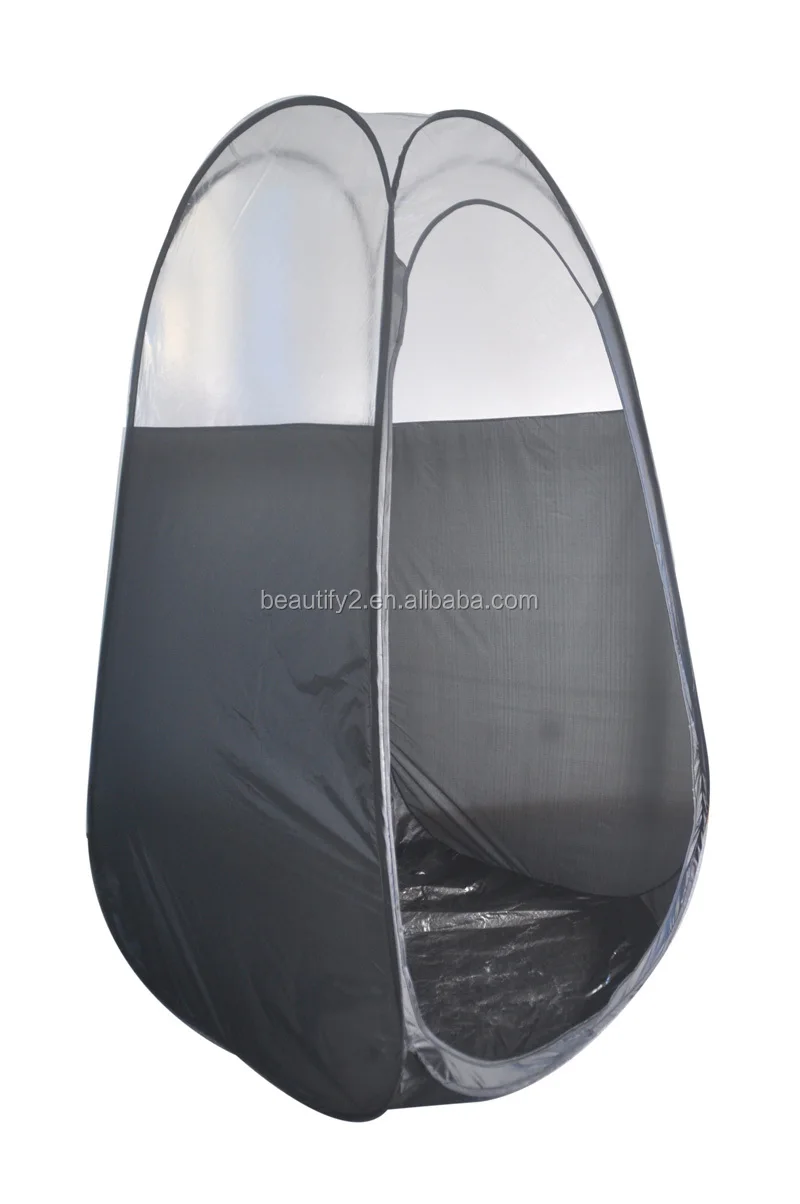 black-waterproof-spray-tan-tent-popup-tent-packed-in-carrying-bag-buy