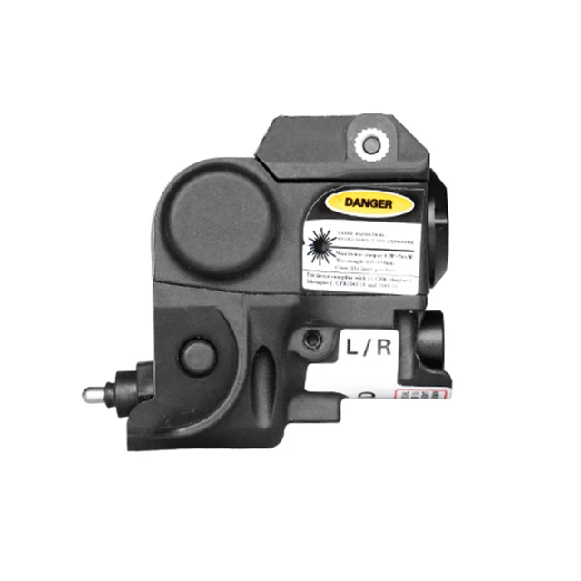 

Sub-compact pistol mini 80Lum flashlight red laser light gun sight