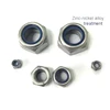 Zinc-nickel alloy DIN985 DIN982 class 8 Nylon Insert Lock Nut