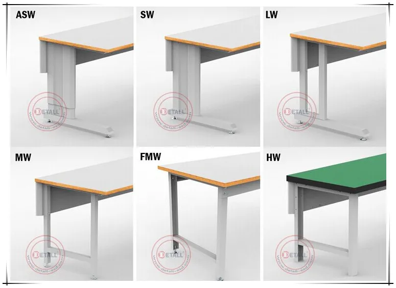Nuevo Metal Encimera De Madera Banco De Trabajo Para Taller - Buy