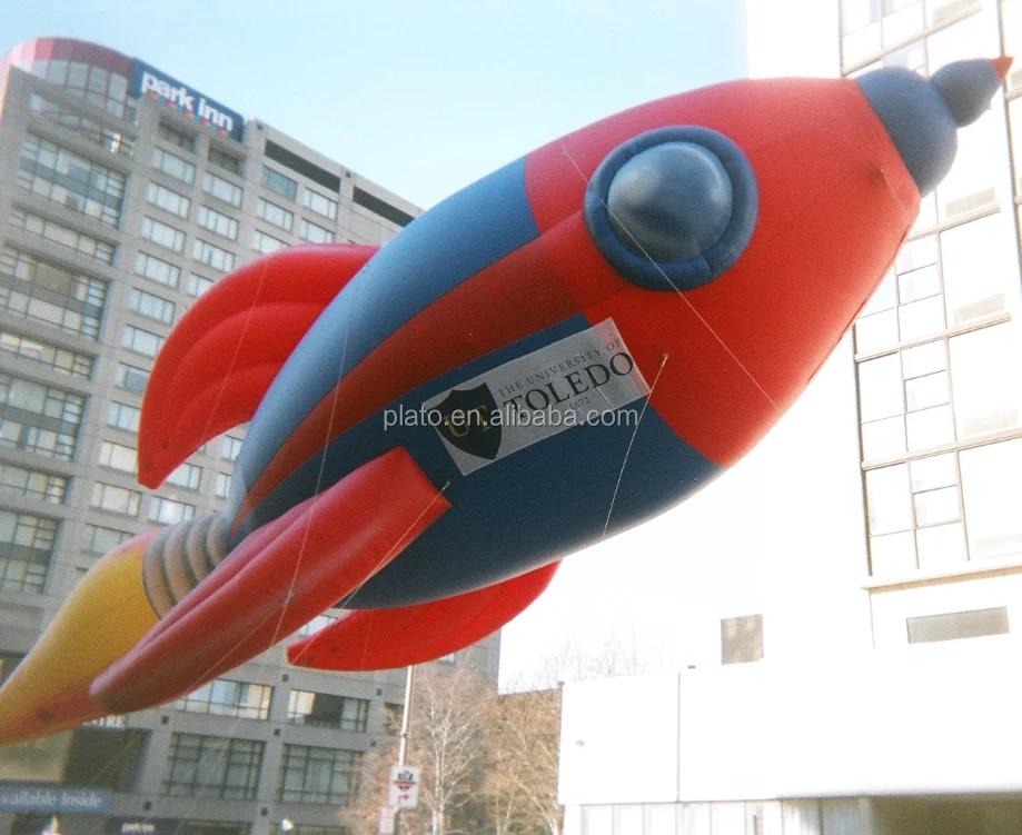 Big Inflatable Rocket Ship,Air Blimp Helium Balloon Model For ...