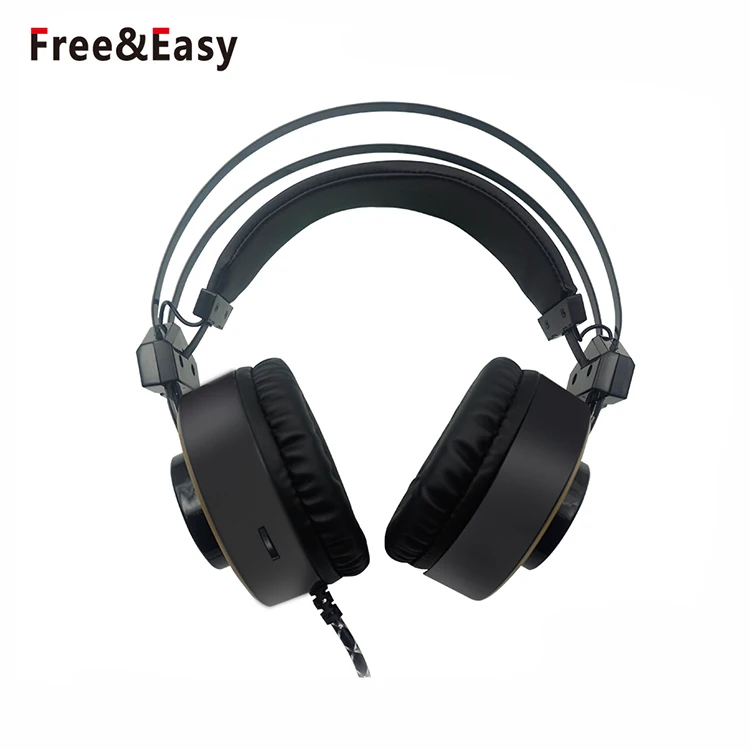 Aviation Headset Pilot Wired Headphone With Adjustable Headband And