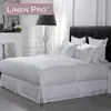 Hotel egyptian 100 cotton white queen hotel 300tc sateen flat sheet set king