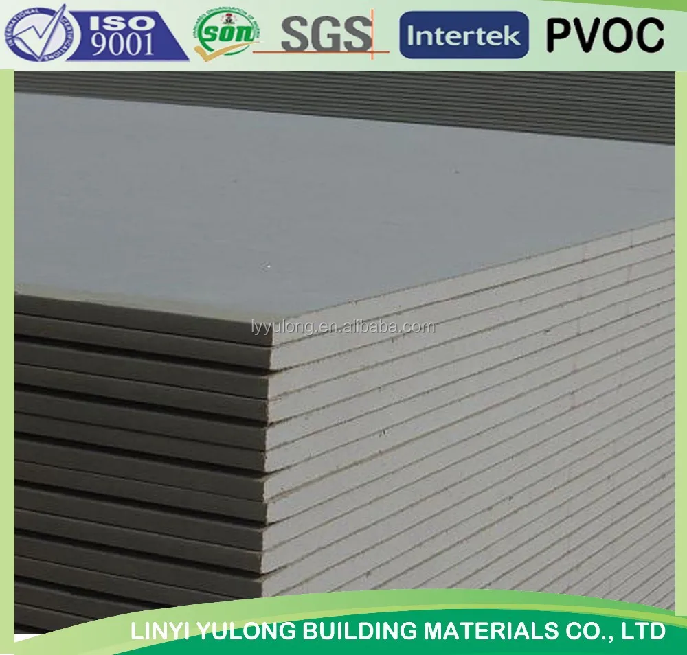 Building Material Gypsum Board Panel For Ceiling And Wall