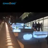 led bar furniture sets bench bar/club/outdoor events color lighted led sectional couches led curved sectional sofa outdoor