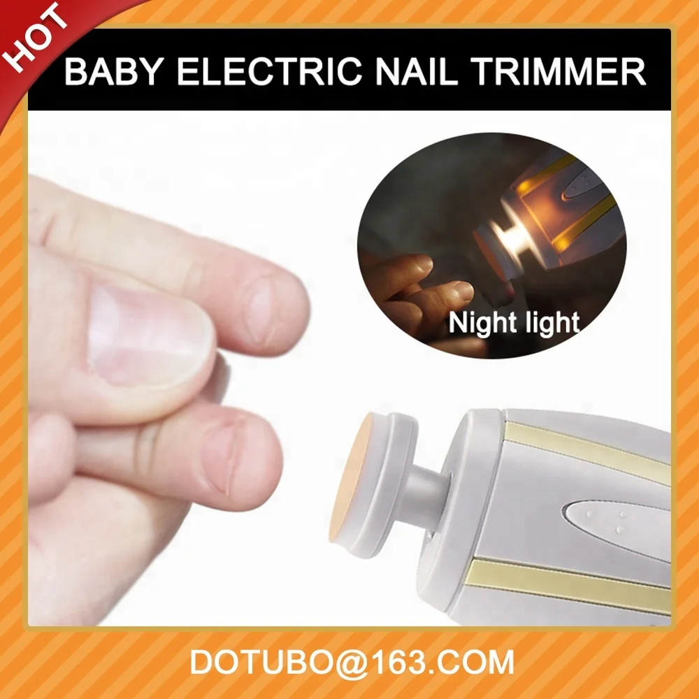 

Portable Adult Baby Electric Nail Trimmer Grinder Safe Kids Adult Quiet Nail Care Cutter Scissors, Purple;yellow