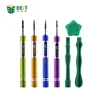 Best 7 in 1 CR-V Precision Durable Screwdriver Set Bit Precision Hand Tools Set Electricians Tool Kit Y Type Triangle 0.6