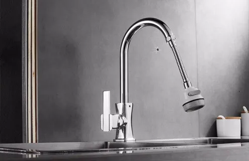 plastic water saving with universal pipe white water faucet