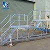 Prefabricated steel structure inflatable platform
