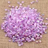 NEW Flat back Round Beads Perfect Cut AB Resin jelly color nail art rhinestone for USA