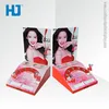 Customized Lipstick Holder PDQ Display Paper Display Unit Countertop Holes Cosmetic Display Unit