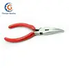 Wholesale Chrome Steel TPR Heavy Duty Handle Needle-Nose Plier Curved Hook Nose Pliers