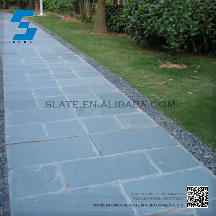 Unique High Quality Natural Blue Slate Floor Tile Buy Slate Floor