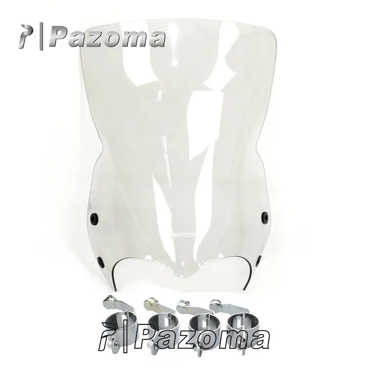 Newest Pazoma High Quality Pc Iridium Motorcycle Windshield For 06 16