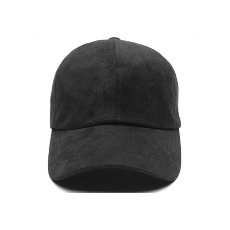 black suede hat