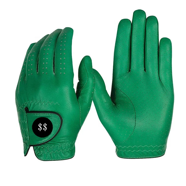 

Microfiber Golf Gloves with Packaging, Colored