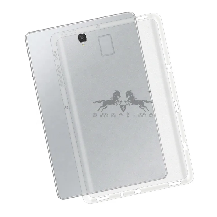 
Clear Soft Tpu Back Cover Case For Samsung Galaxy Tab S4 T830 T835 Tablet with Matte Inside 
