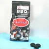 Custom printed Plastic Charcoal Packaging Bag with valve window