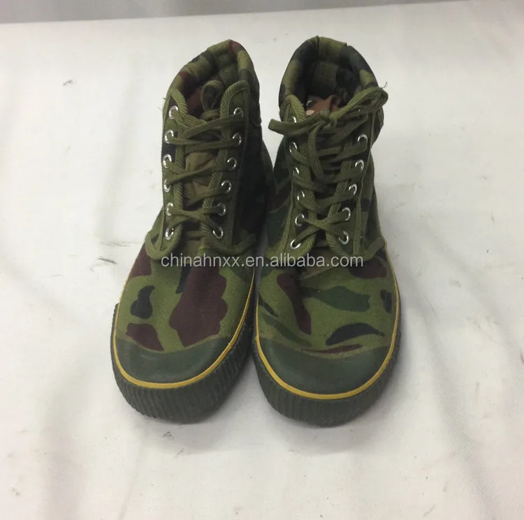 Camouflage Army Training Canvas Shoes 
