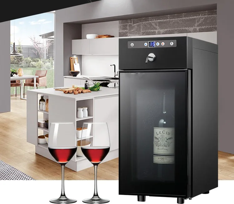 Single Argon Gas Preserve Wine Dispenser With Rechargeable Gas