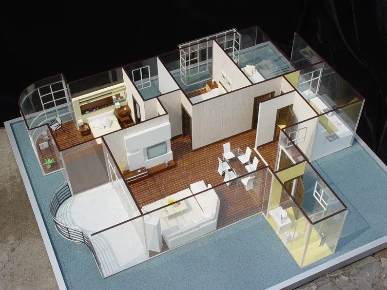 Architectural Physical Model Building Maker Unit Building Model Maker Unit