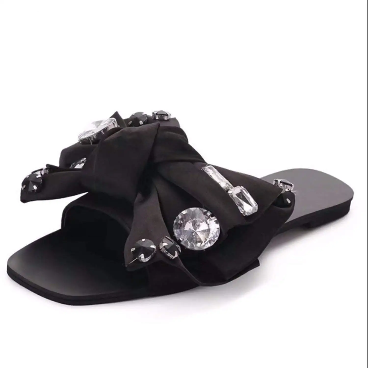 ladies leather house slippers