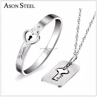 

Fashion jewelry silver color bangle heart-shaped design women germanium bracelet