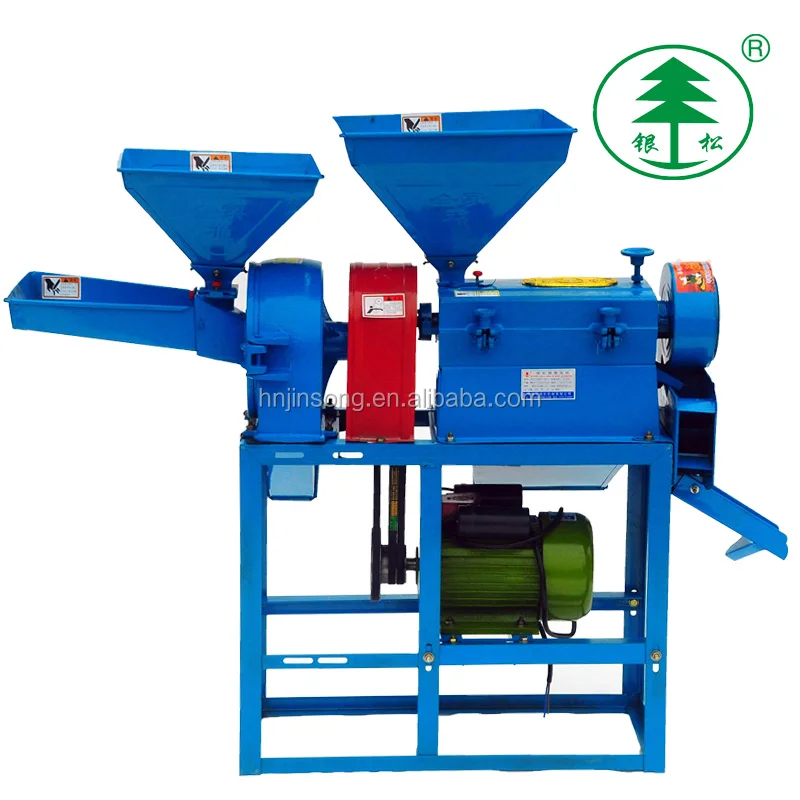low broken rice automatice versatile combine rice soybean wheat chilli mill machine