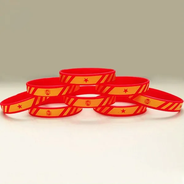 Custom Printed Qr Code Silicone Wristbands/bracelets Buy Bulk Cheap Silicone Wristbands,Cheap