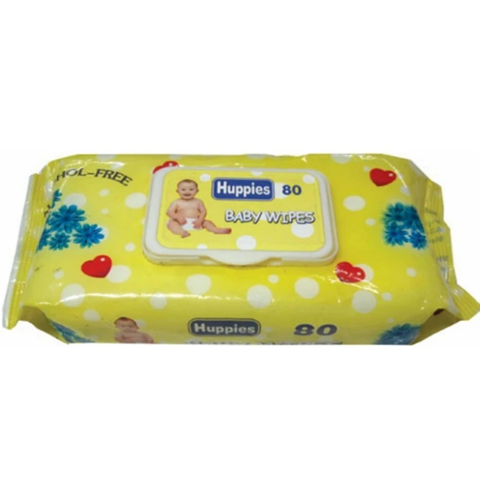 
Alcohol free 80pcs natural comfort sensitive baby wipes with lid,nonwoven wet wipes 