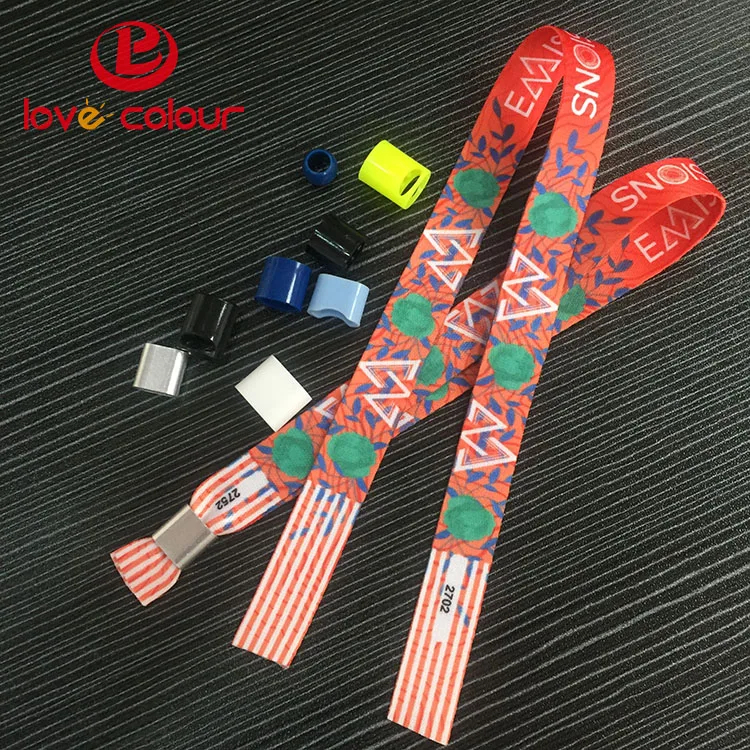 Classier look cloth event wristbands