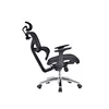stylish durable executive revolving reclining armrest ergonomic mesh office chair with adjustable pillow