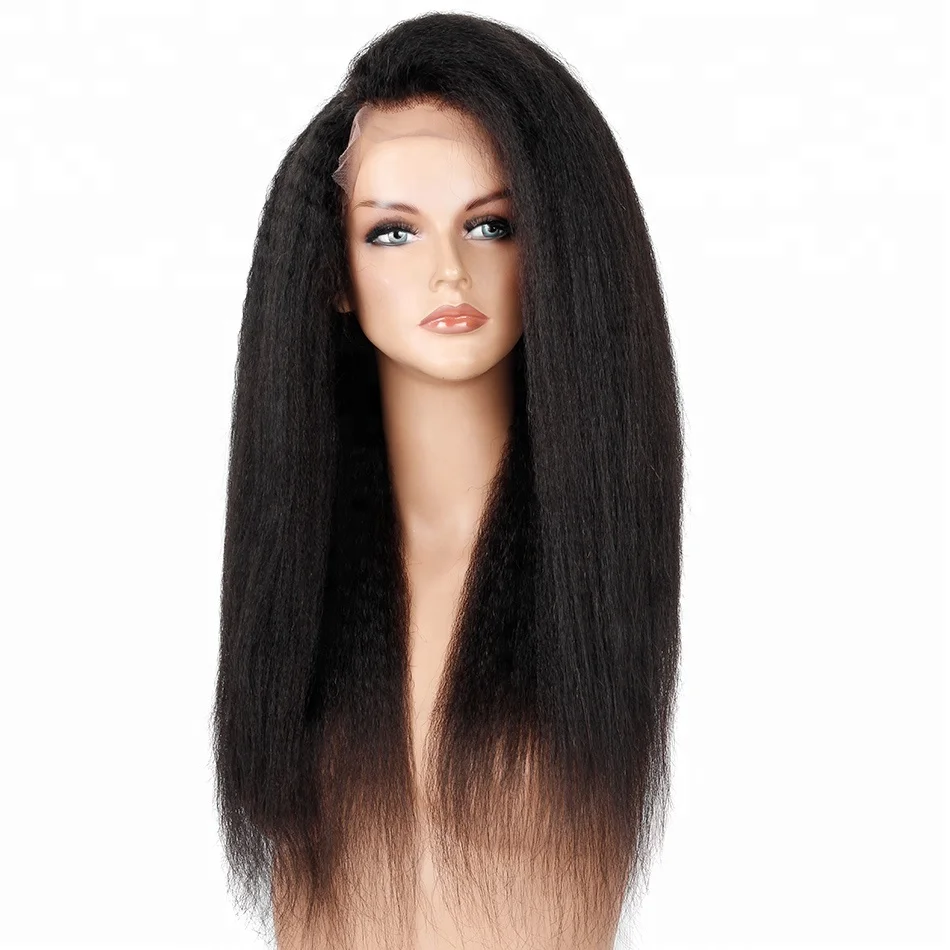 

Yvonne African Kinky Straight 360 Wig Hair