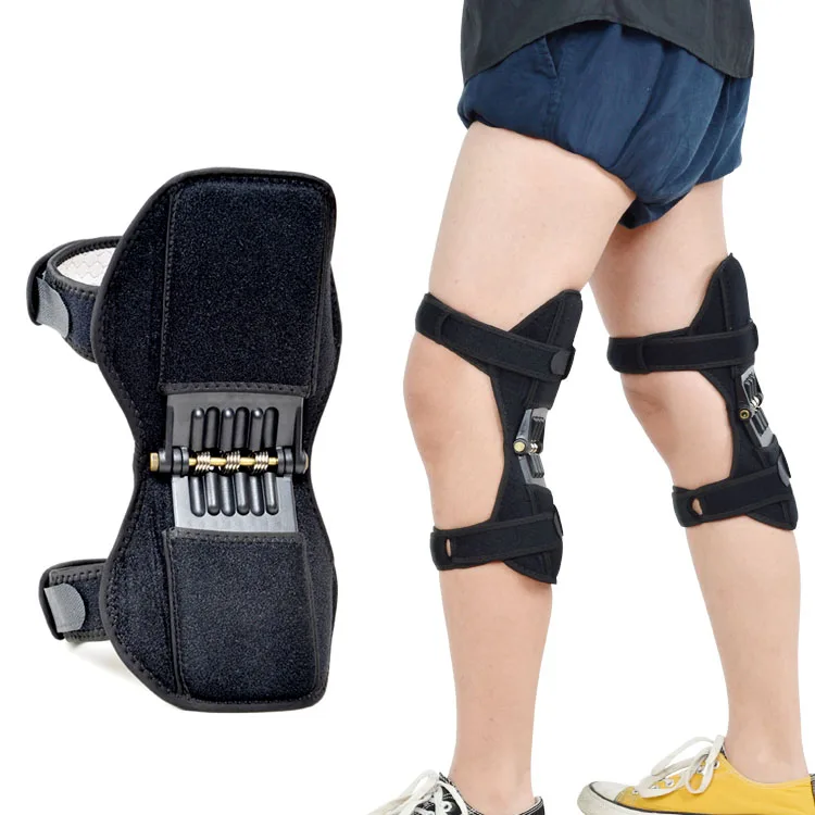 

Patella Booster Powerlift Weight Lifting Knee Support Powerknee Kneepad, As picture or customizable