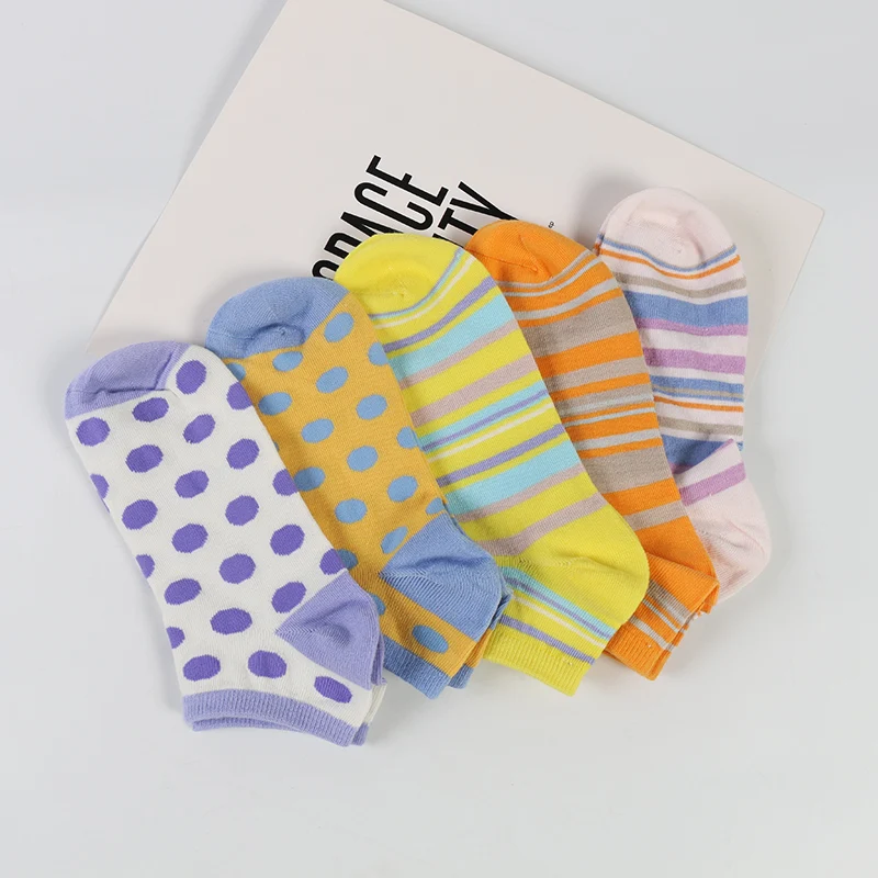 

New design spring good quality hot selling lady stripe young teenage girls ankle socks, As pic